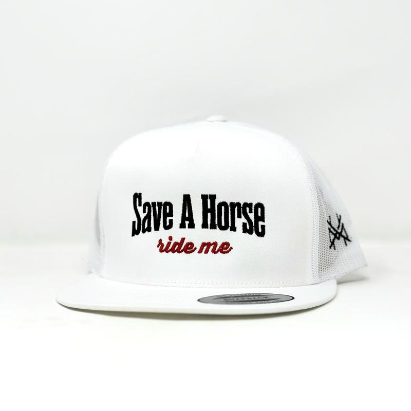 Save a Horse Ride Me Trucker Hat by The Mad Hatter Company