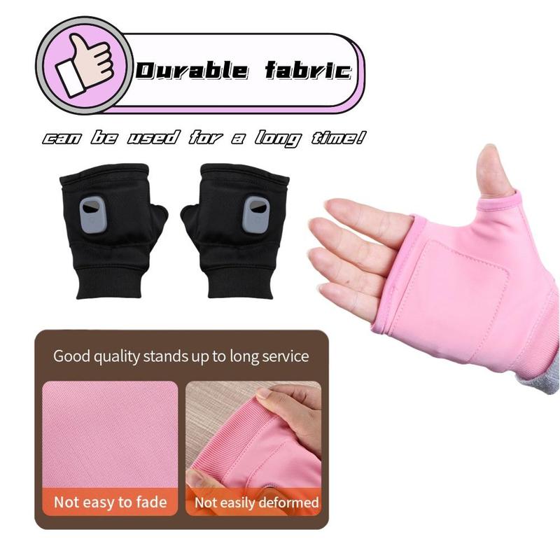 USB Rechargeable Electric Heated Gloves, Portable Hand Warmer for Women & Girls, Suitable for Indoor and Outdoor Use