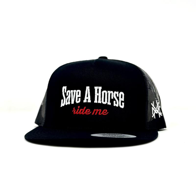 Save a Horse Ride Me Trucker Hat by The Mad Hatter Company