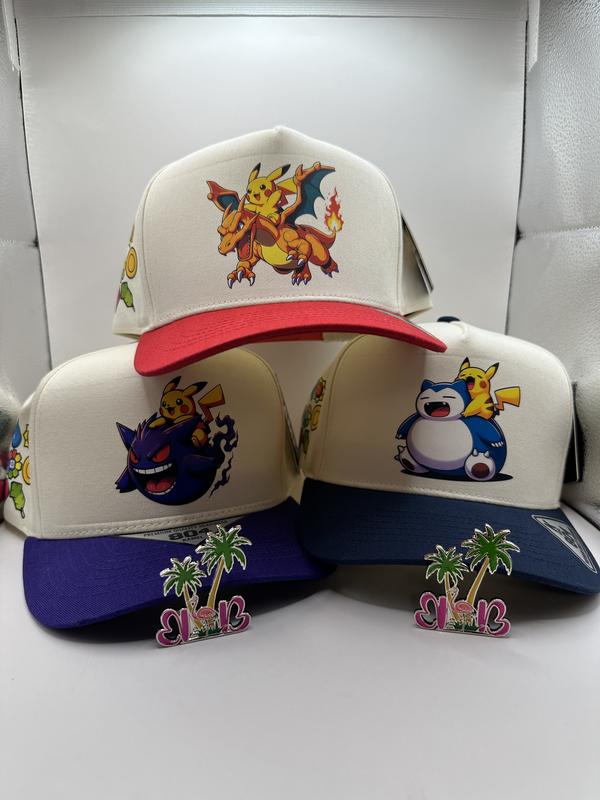 BBs Custom Pikachu and Friends Pokemon Hats - One of a Kind