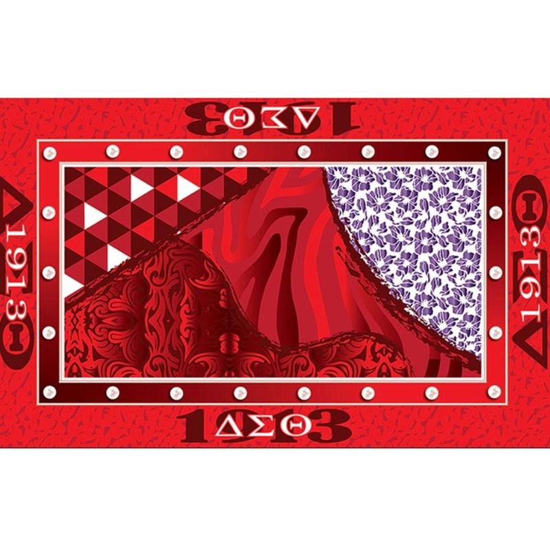 Delta Sigma Theta Large Scarf