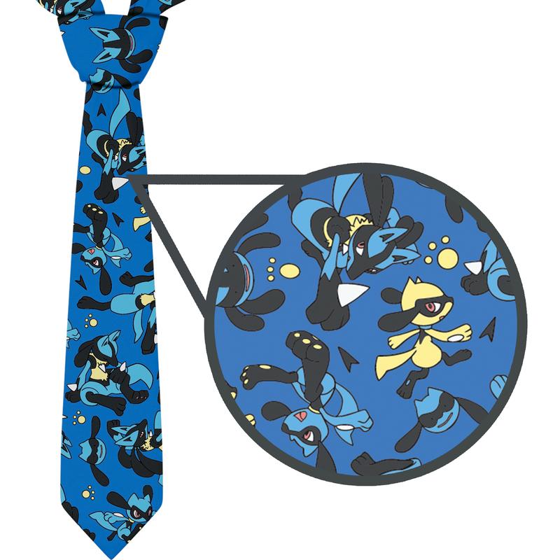 Lucario Neck Tie