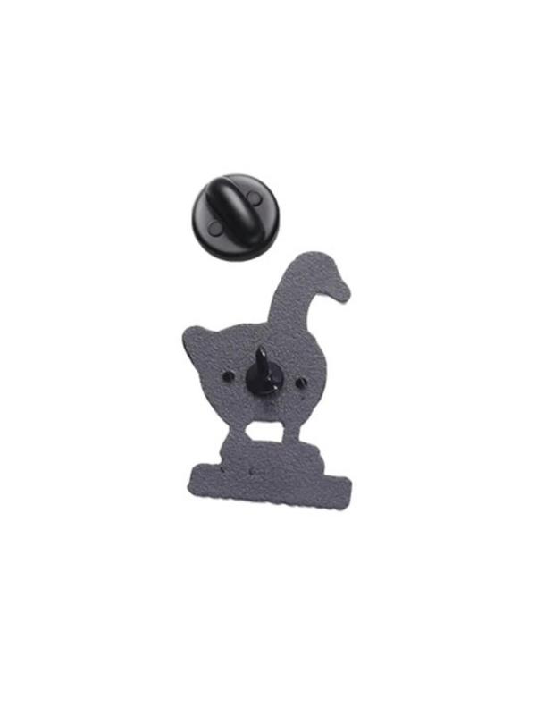 Cute Duck Design Brooch, Letter & Animal Design Brooch, Fashion Accessories for Men & Women