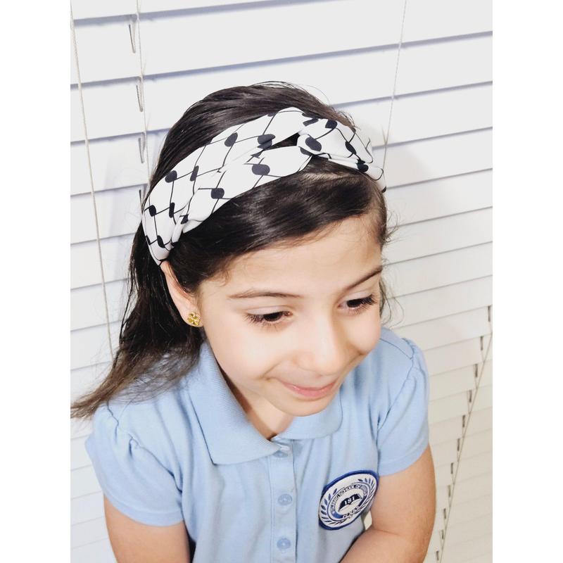 Keffiyeh Hatta Headband - Hair Wrap