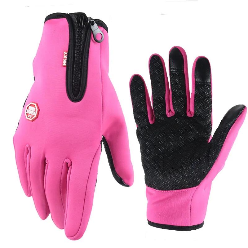 Winter Gloves For Men Women Touchscreen Warm Outdoor Cycling Driving Motorcycle Cold Gloves Windproof Non Slip Gloves