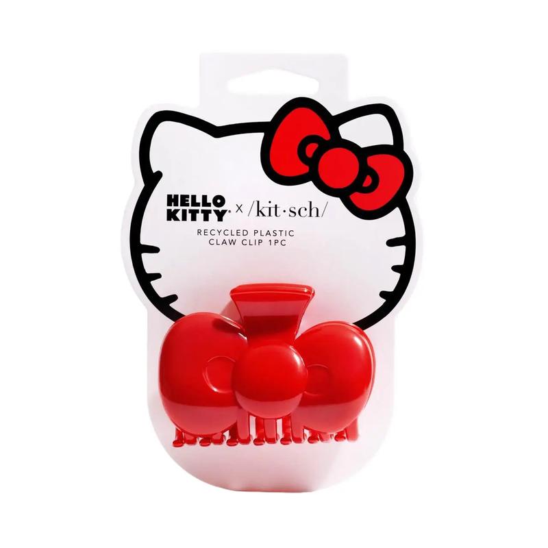 Hello Kitty x Kitsch Recycled Plastic Bow Shape Claw Clip 1pc