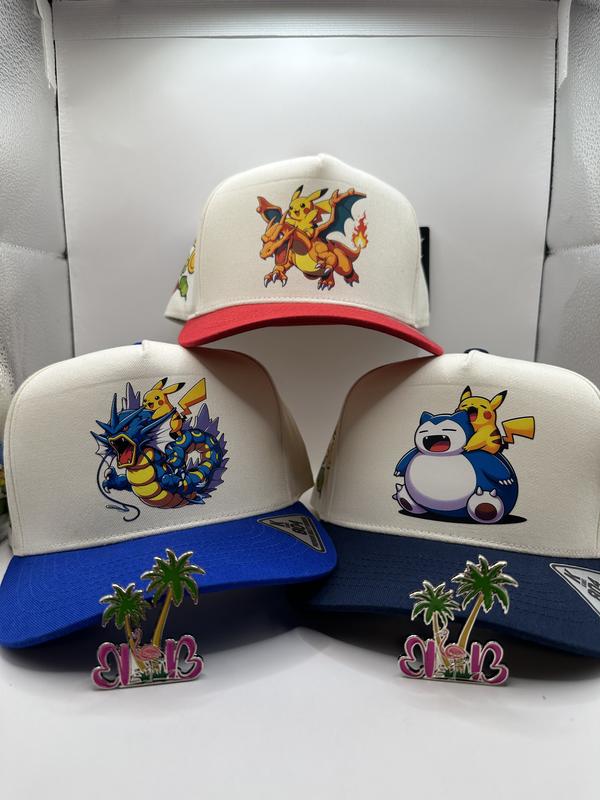 BBs Custom Pikachu and Friends Pokemon Hats - One of a Kind