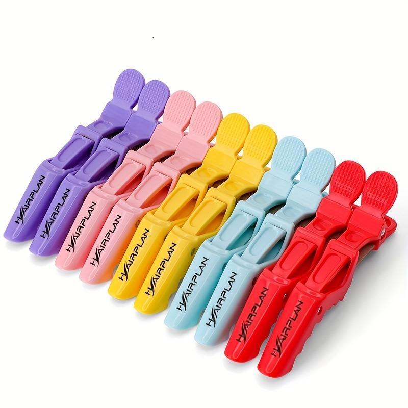 10pcs Non Slip Hair Clips for Women, Plastic Alligator Hair Clips, Professional Hair Styling Accessories For Salon & Barber Home, Christmas Gift