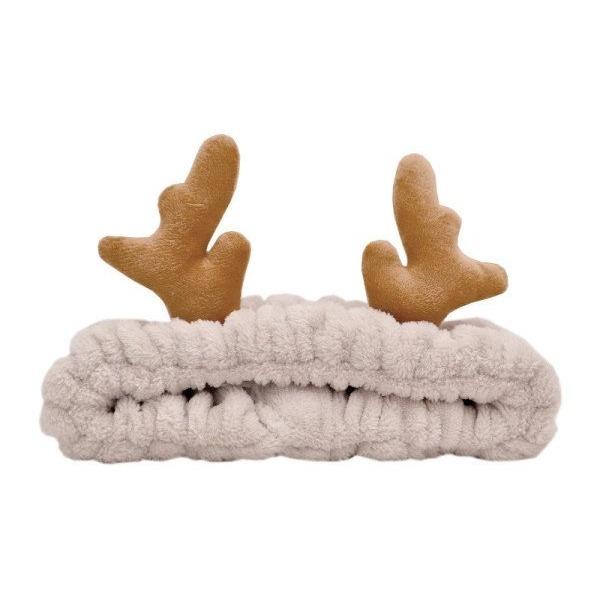 Holiday Christmas Plush Headband Facial Spa Headband