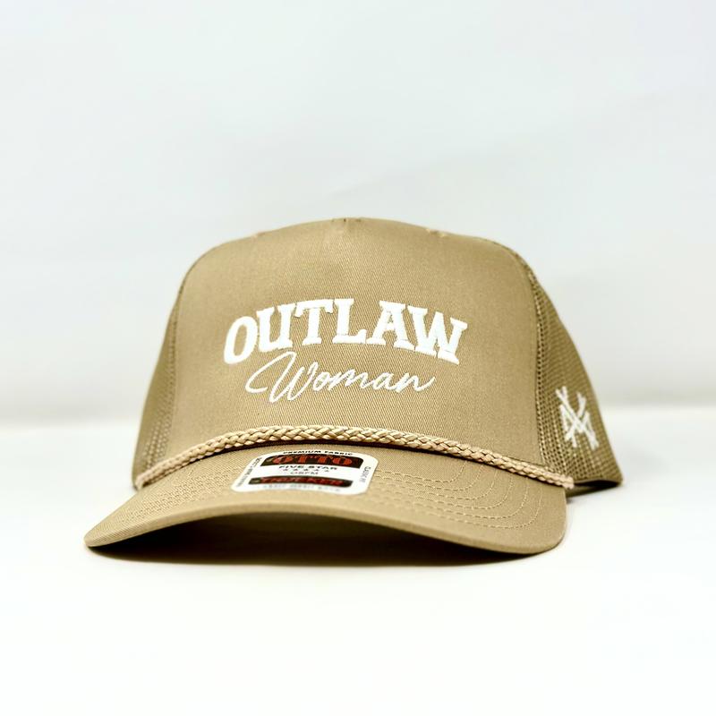 Outlaw Woman Trucker hat madhatterco hat