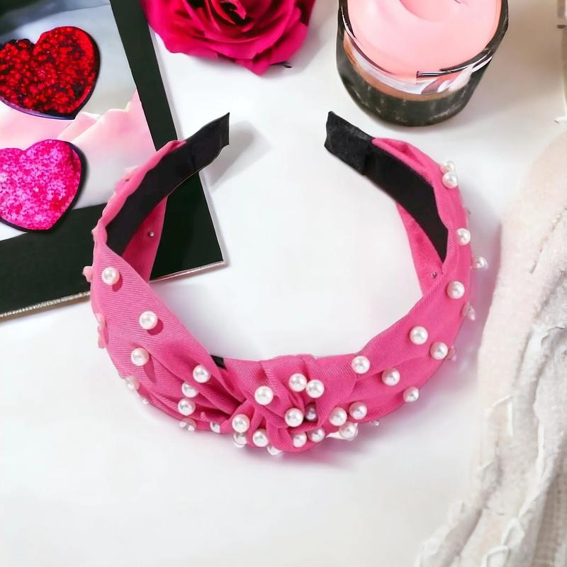 Love, Class & Sass Pearl Embellished Headbands