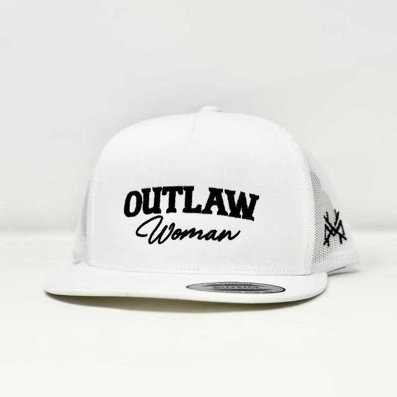 Outlaw Woman Trucker hat madhatterco hat