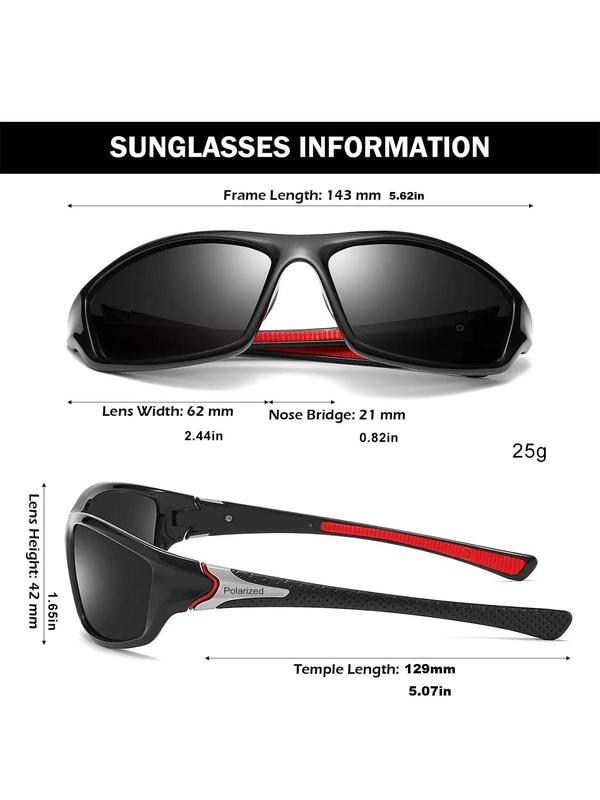 Unisex Sportive Polarized Sunglasses,  Sunglasses for Women Wrap Around Glasses Summer 2024, Designer Beach Sunglasses for Outdoor Activities for Back To School