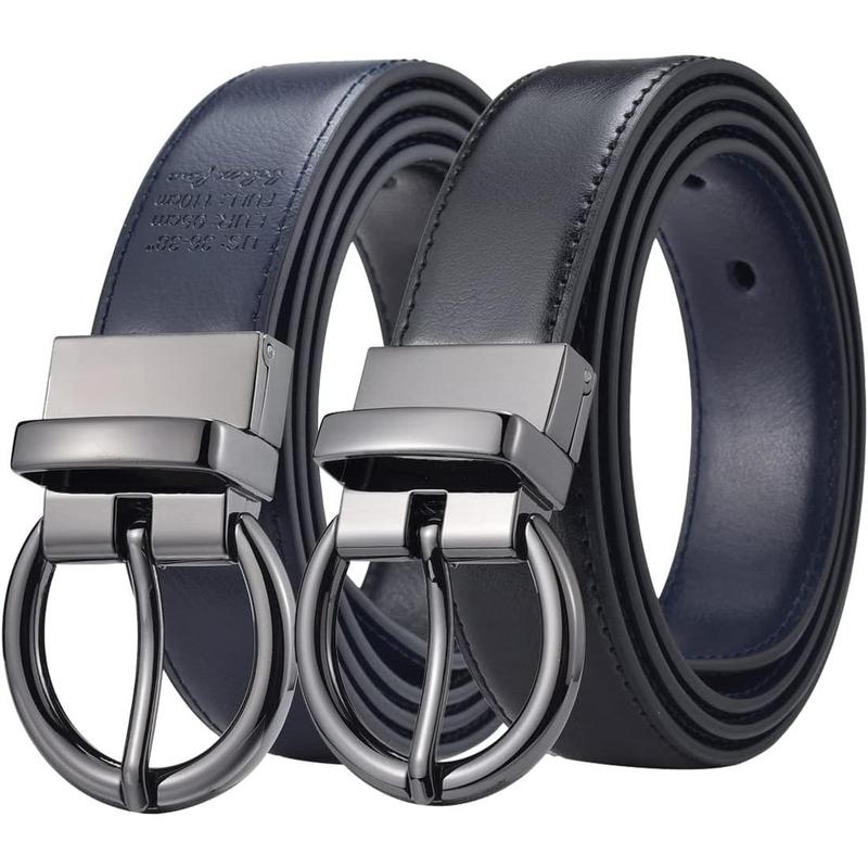 Fine Women Reversible Leather Belts for Dress Jeans Waist Ornament