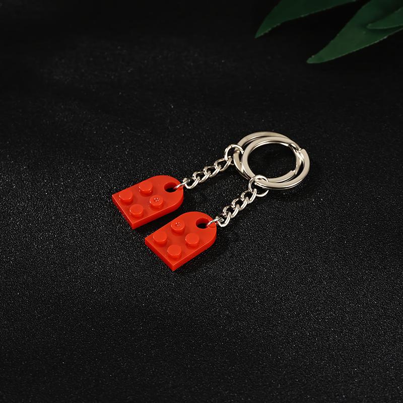 Heart Keychain Set-Matching Keychains, Christmas Gift for Couples