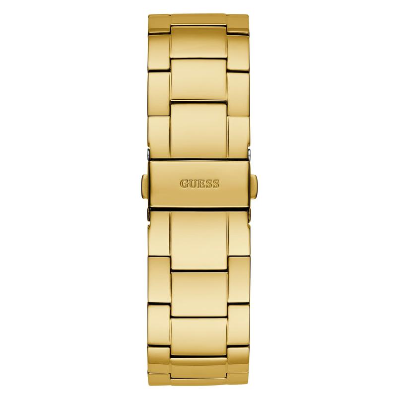 GUESS Male Dynasty Gold-Tone Multifunction Watch