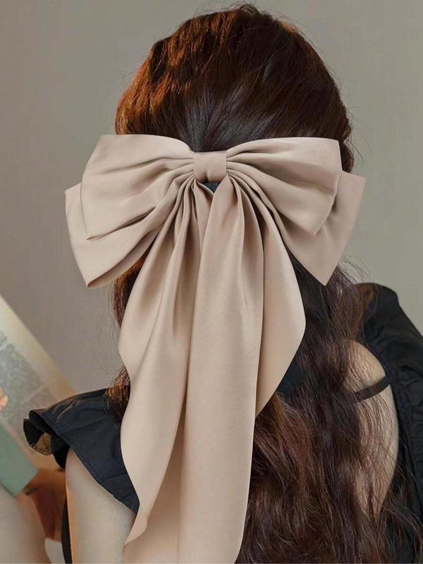 Women's Elegant Bowknot Design Hair Clips Set, Random Color Cute Trendy Hair Clips, Fashionable Hair Accessories for Party & Daily Use