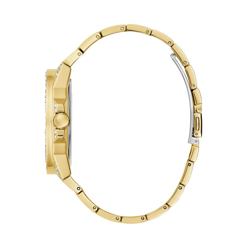 GUESS Male Dynasty Gold-Tone Multifunction Watch