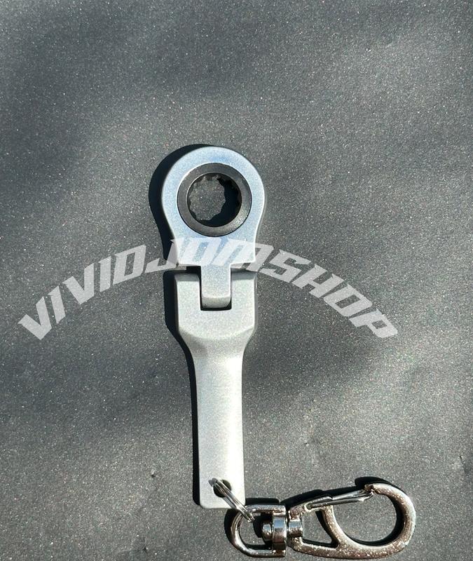 JDM 10mm Ratchet Keychain Tool