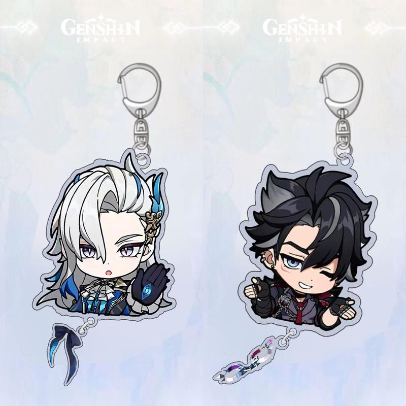 Genshin Impact Keychain Genshin Impact Charm Keychain cute keychain