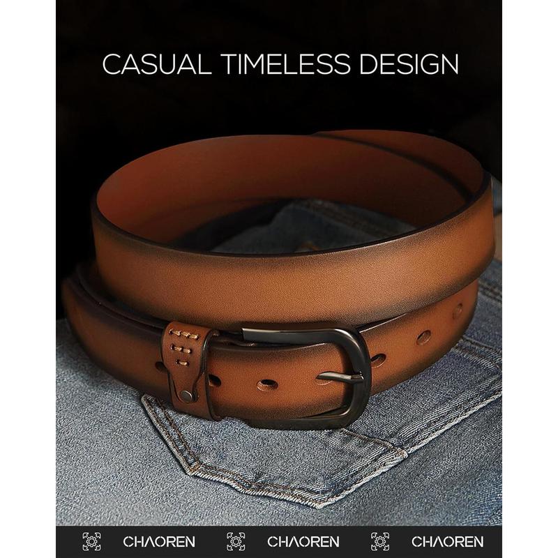 CHAOREN Western Belt - Mens Cowboy Belt 1 3 8