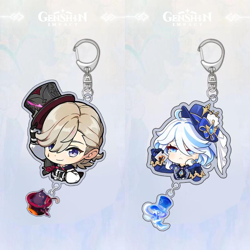 Genshin Impact Keychain Genshin Impact Charm Keychain cute keychain