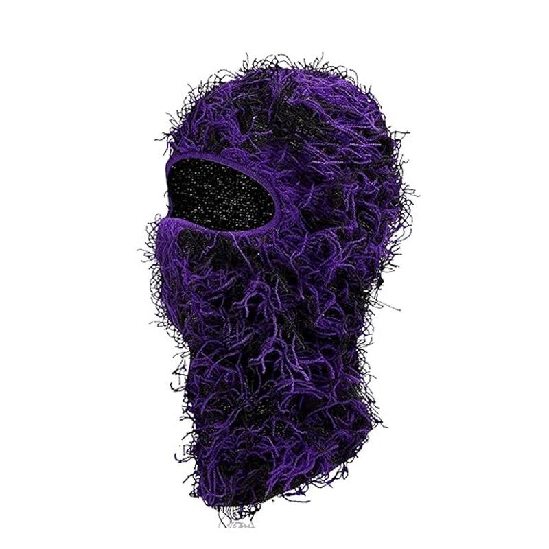 Balaclava Distressed Ski Mask,KnittedFull Face Mask Beanie Cap WinterNeck Warmer for Men Women OneSize Fits AIl