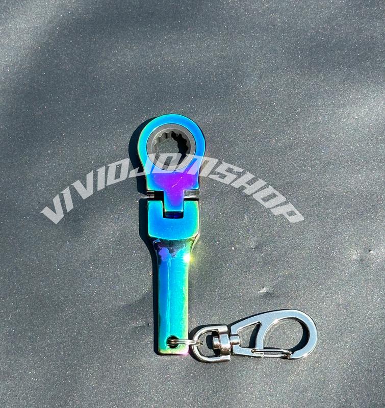 JDM 10mm Ratchet Keychain Tool