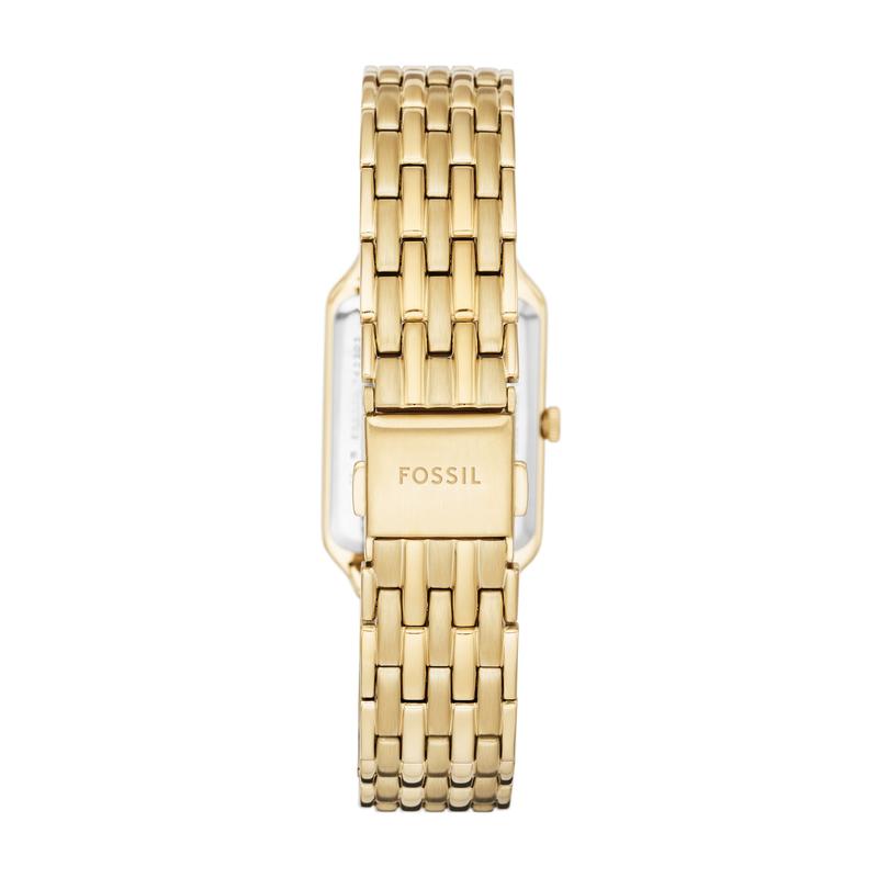 Fossil Women's Raquel Three-Hand Date, Gold-Tone Stainless Steel Watch