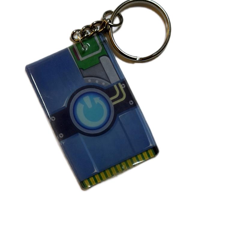 Reboot Custom Keychain Fortnite Style Plastic Keychain - Gamer Gift Idea - Handmade USA