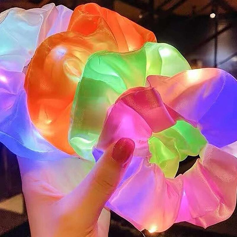 Luminous Hairband, 2 Counts Glowing LED Fluorescent Party Headband Decorations, Party Accessories for Christmas Party