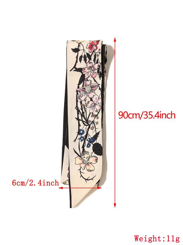 Floral Pattern Hair Band, Casual and Versatile Hair Accessories for Women, Minimalist Headwear Suitable for Thick Hair, Fashion Hair Accessories for Party, Daily Clothing Decor