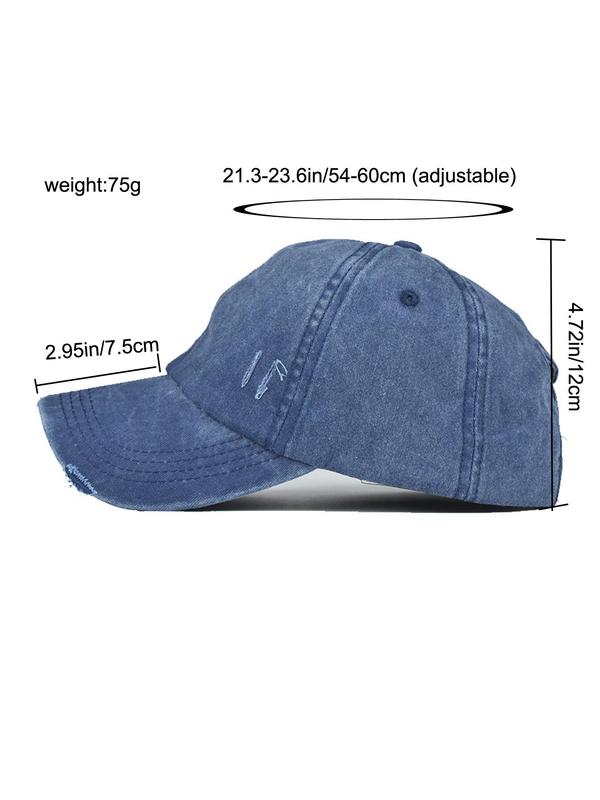 Unisex Summer Street Style Sun Protection Baseball Cap, 90s Vintage Hats, Trucker Hat, 2024 New Style Fitted Hat for Men & Women Back To School for All Season for Outdoor Sport