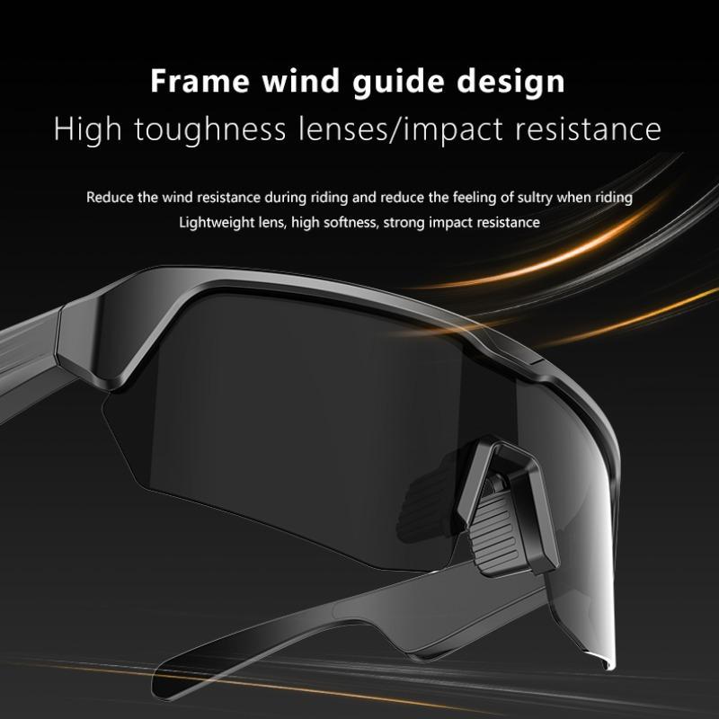 Smart Glasses, Bluetooth-compatible Glasses, Anti-blue Light & Anti-UV Electronic Sunglasses, Outdoor Fast Charging Long Standby Sunglasses for Men & Women, Smart Eyewear Sunglasses