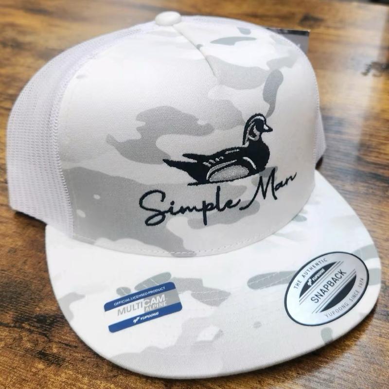 Simple Man Trucker Hat - Wood Duck