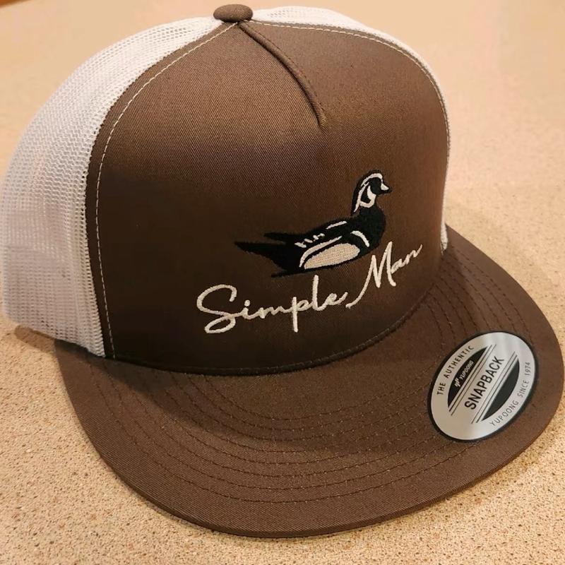 Simple Man Trucker Hat - Wood Duck