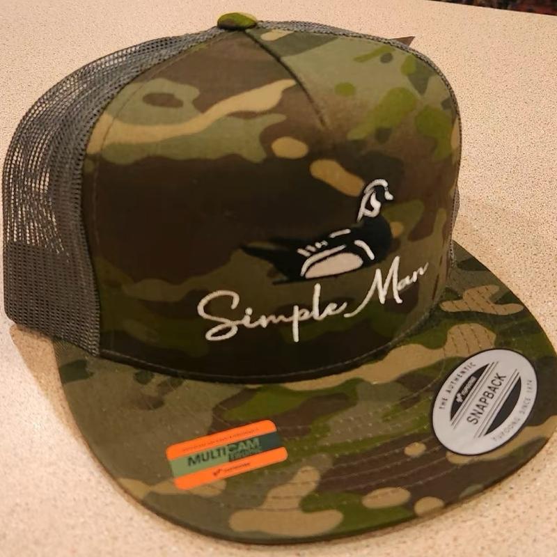 Simple Man Trucker Hat - Wood Duck