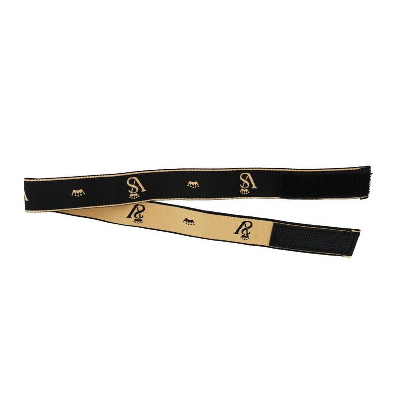 Vshow Elastic Band for Wig Edges 60cm-65cm Black&Golden Color