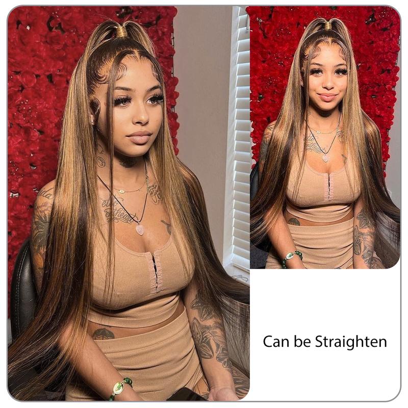 [Wequeen] #P4 27 Highlight Hair Bundles Brazilian Colored 100% Human Hair #FB30 Body Wave Straight Quick Weave Sew in Glue in Budget Friendly 10A