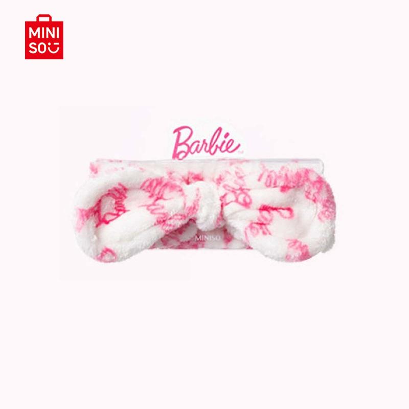 Barbie series - headband, letter printed headband. Women's face wash headband bow headband