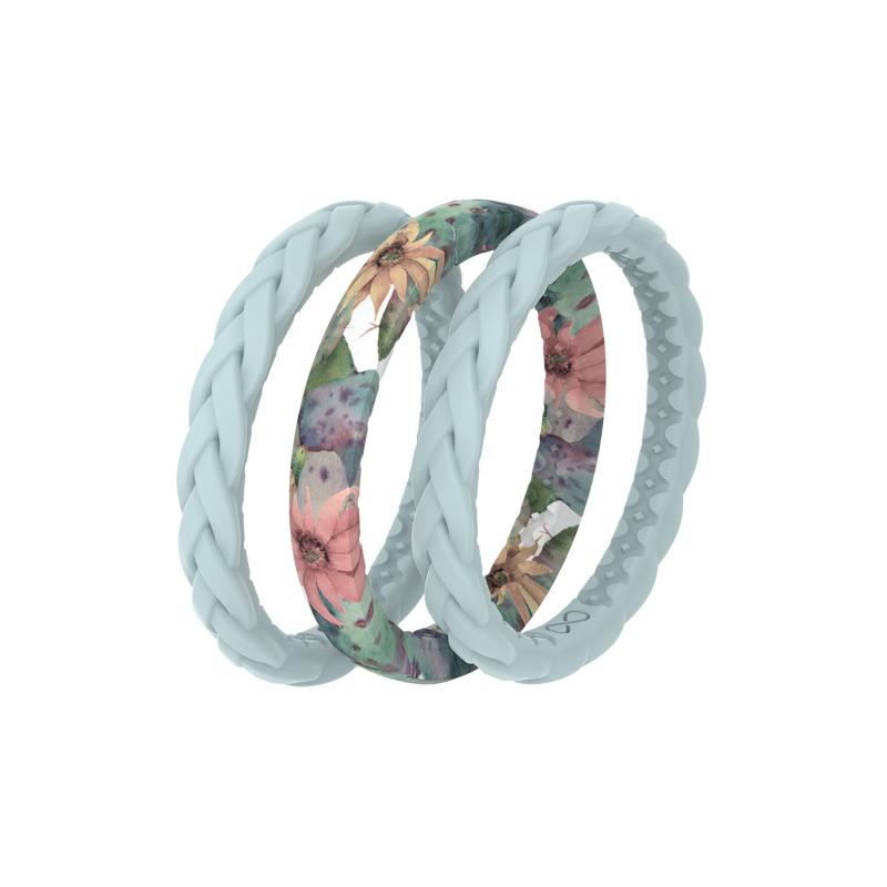 Cactus Bloom - Stackable Ring