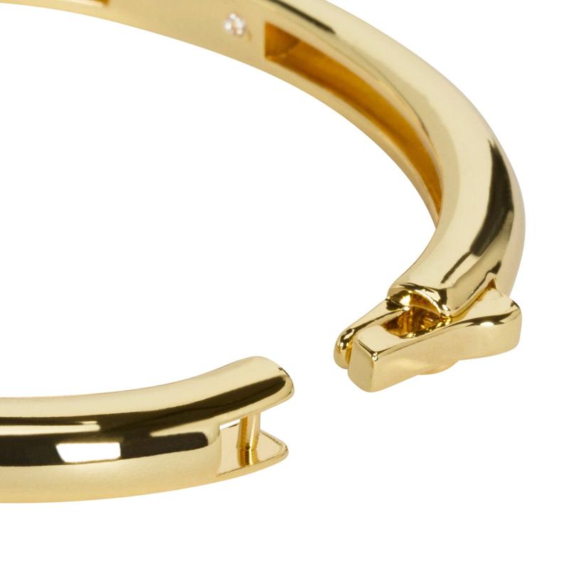 [Haliey Welch] Simple Gold Clasp Bracelet - Limited Edition Collection