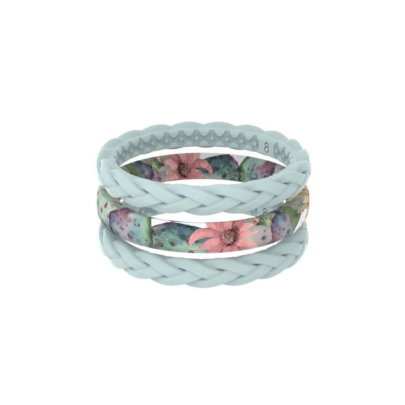 Cactus Bloom - Stackable Ring