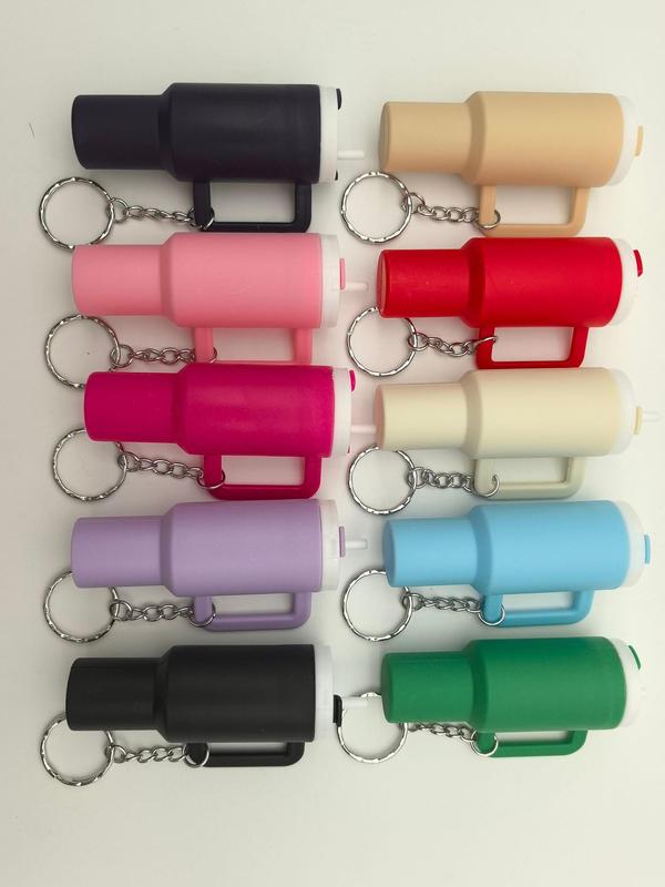 Creative Keychain Pendant, Cute Mini Detachable Water Bottle Design Keychain, Fashion Accessories for Women & Men, Trendy All-match & Exquisite Keychain for Birthday Gift