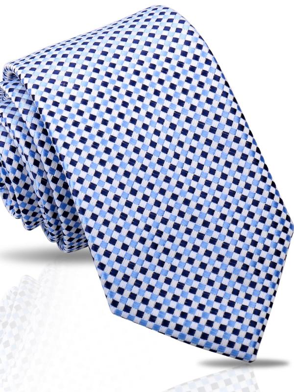 Men's Classic Striped & Polka Dot & Plaid Pattern Tie Set, 6 Counts 2024 New Style Business Formal Occasions Necktie, Fashion Accessories for Men