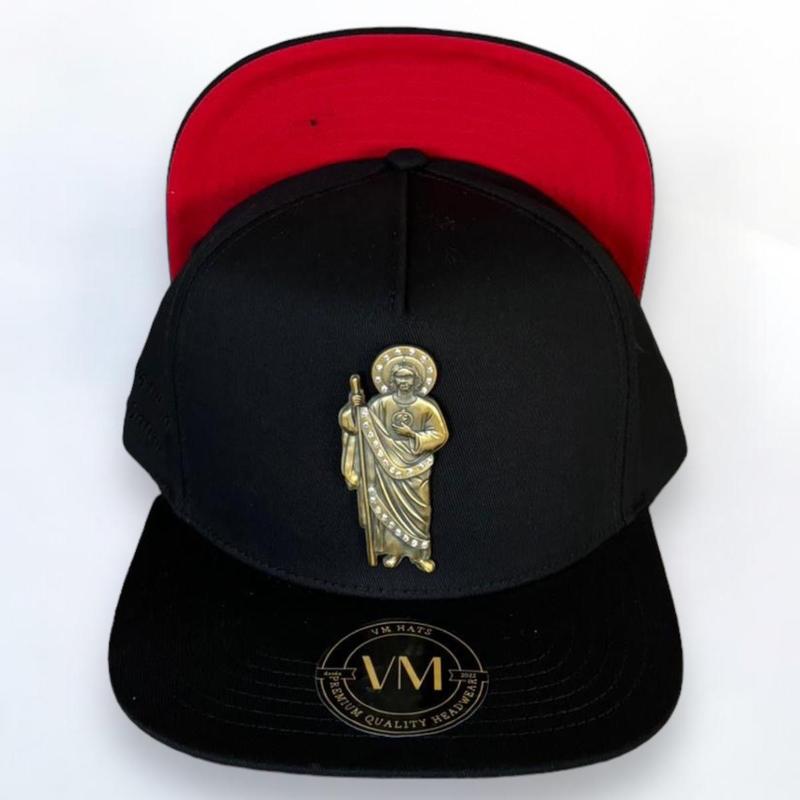 san judas tadeo hats snapback mexico black Cotton