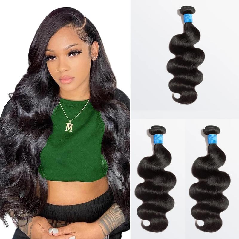 [LIVE-ONLY]  Ashine Body Wave 12-30 inches Salon Quality Brazilian Virgin Bundles 100% Human Hair Summer Wigs Natural Color with Frontal Closure