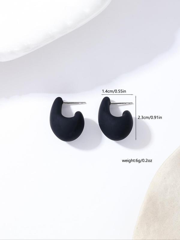 Women's Elegant Water Drop Shaped Earrings, Luxury Jewelry, Exquisite Trendy Earrings, Fashionable Jewelry for Women & Girls for Daily & Party Decoration