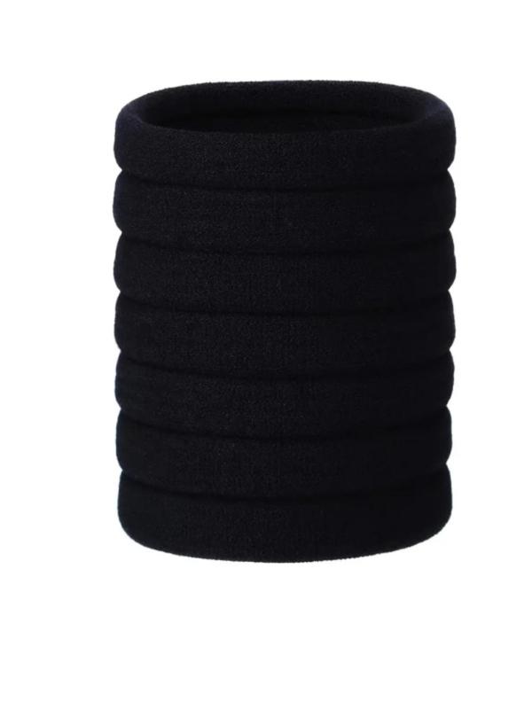 High Elasticity Hair Tie, Casual Simple Hair Tie, Hair Accessories for Women & Girls, Minimalist Headwear Suitable for Thick Hair