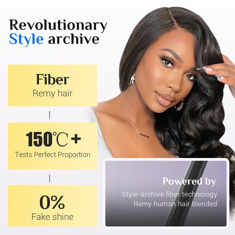 TESLAL Wear It and Go Glueless Wig Pre Cut HD Lace 6X6X1 Lace Wig  180% Density Body Wave Wig